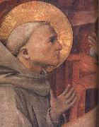 Details of St Bernard's Vision of the Virgin, Fra Filippo Lippi